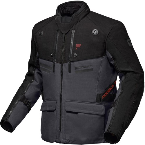 Przejdź do produktu KURTKA MODEKA ATLAZ DARK GREY BLACK