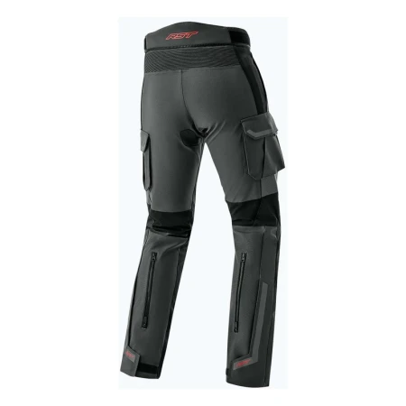 SPODNIE MOTOCYKLOWE TEKSTYLNE RST PRO SERIES ADVENTURE D3O GREY BLACK
