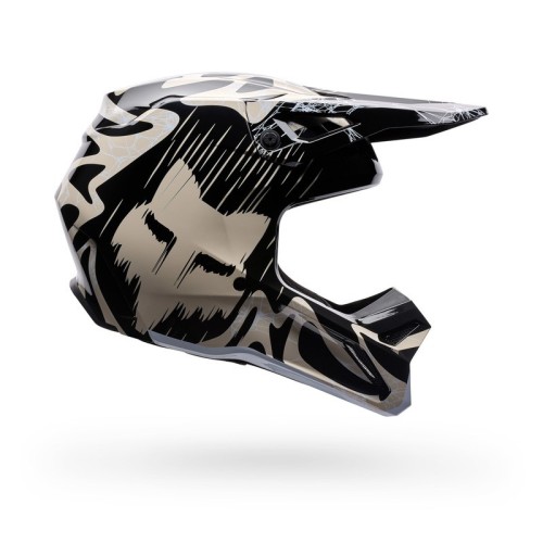 Przejdź do produktu KASK MOTOCYKLOWY JUNIOR FOX V1 DIFFUSE SE BLACK