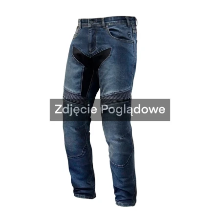 JEANSY MOTOCYKLOWE REBELHORN EAGLE 4 WASHED BLUE SLIM FIT 28/32