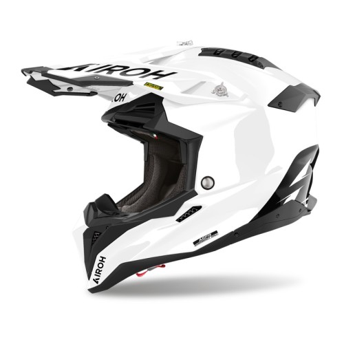 Przejdź do produktu KASK MOTOCYKLOWY AIROH AVIATOR 3 EVO FIM WHITE GLOSS