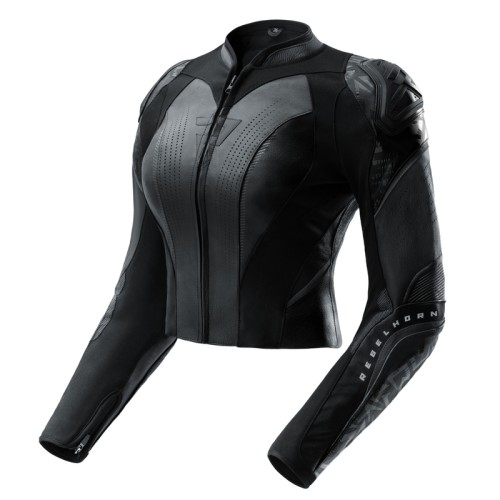Przejdź do produktu KURTKA MOTOCYKLOWA SKÓRZANA DAMSKA REBELHORN DIVA RS BLACK