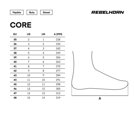 BUTY MOTOCYKLOWE REBELHORN CORE BLACK FLUO YELLOW 35