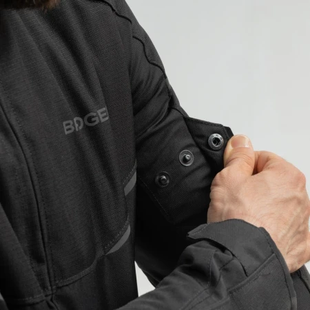 KURTKA MOTOCYKLOWA TEKSTYLNA BROGER GRID BLACK