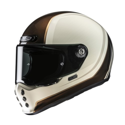 Przejdź do produktu KASK MOTOCYKLOWY HJC V10 HODU DESERT BROWN
