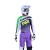 BLUZA MOTOCYKLOWA FOX 180 KAWASAKI PURPLE WHITE
