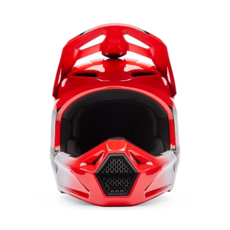 KASK MOTOCYKLOWY JUNIOR FOX V1 SHIELD FLUO RED