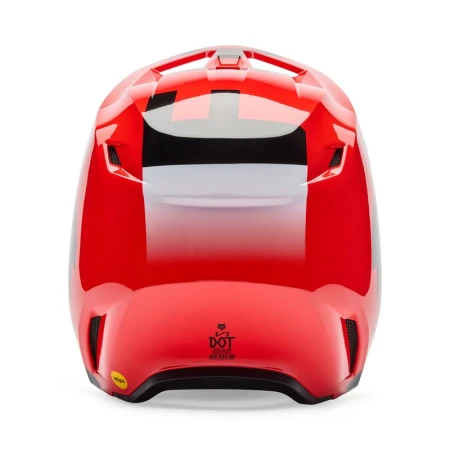 KASK MOTOCYKLOWY JUNIOR FOX V1 SHIELD FLUO RED