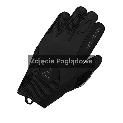 Przejdź do produktu RĘKAWICE MOTOCYKLOWE DAMSKIE REBELHORN CORE BLACK WXS