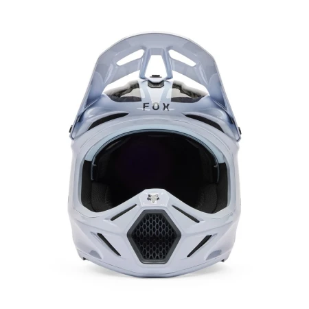 KASK MOTOCYKLOWY FOX V3 RS FRACTURE WHITE