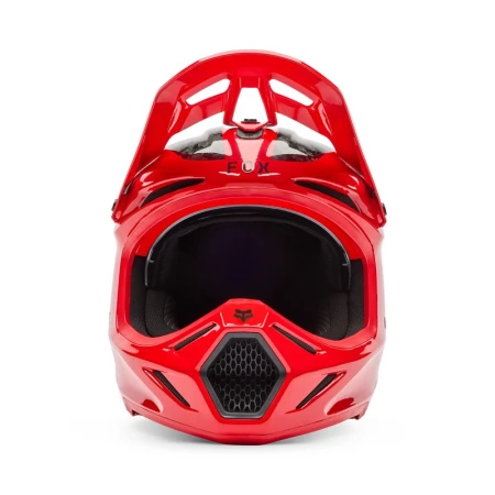 KASK MOTOCYKLOWY FOX V3 RS FRACTURE FLUO RED