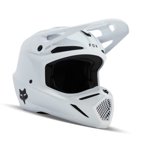 Przejdź do produktu KASK MOTOCYKLOWY JUNIOR FOX V3 SOLID MATTE WHITE