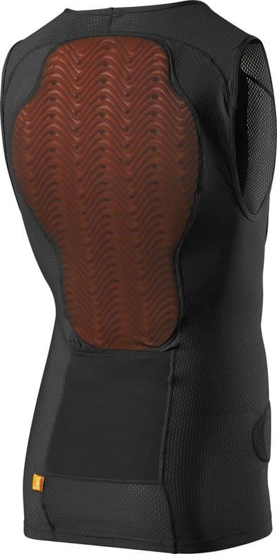 KOSZULKA Z OCHRANIACZAMI BEZ RĘKAWÓW FOX BASEFRAME PRO BLACK S