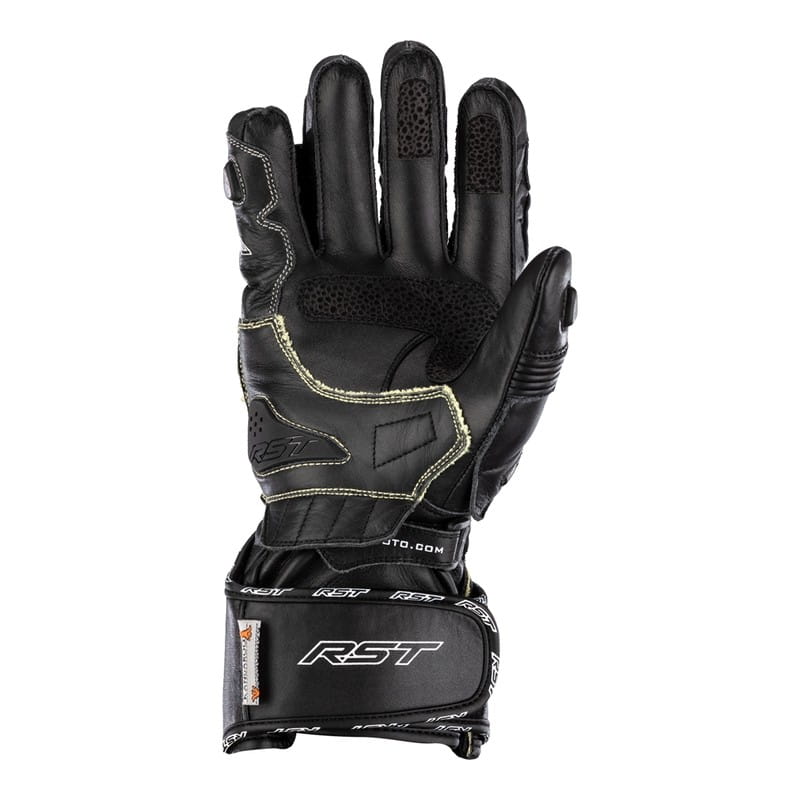 RĘKAWICE SKÓRZANE RST TRACTECH EVO 4 CE BLACK/BLACK/BLACK XS (2666)