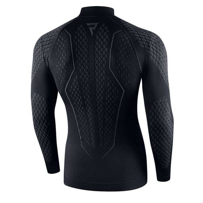 KOSZULKA TERMOAKTYWNA Z DŁUGIM RĘKAWEM REBELHORN THERM II BLACK/GREY XS/S