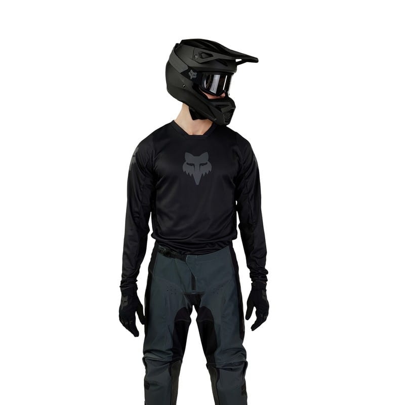 BLUZA FOX 180 BLACKOUT BLACK L