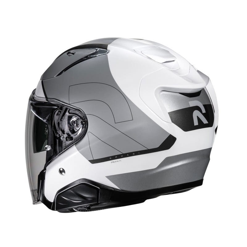 KASK MOTOCYKLOWY HJC RPHA31 CHELET SILVER WHITE