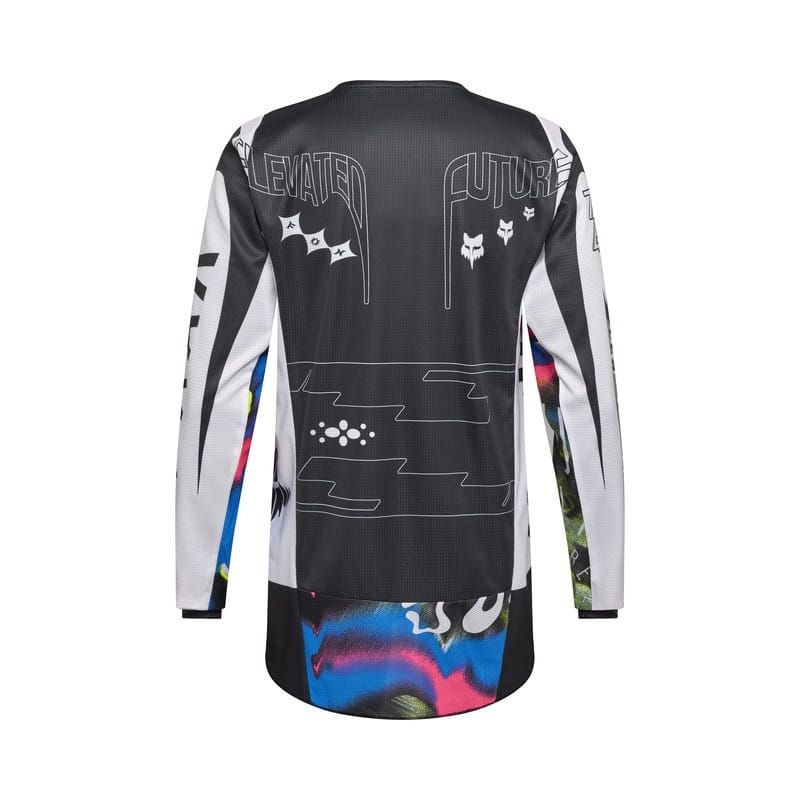 BLUZA FOX 180 IMAGE COSMO WHITE/BLACK