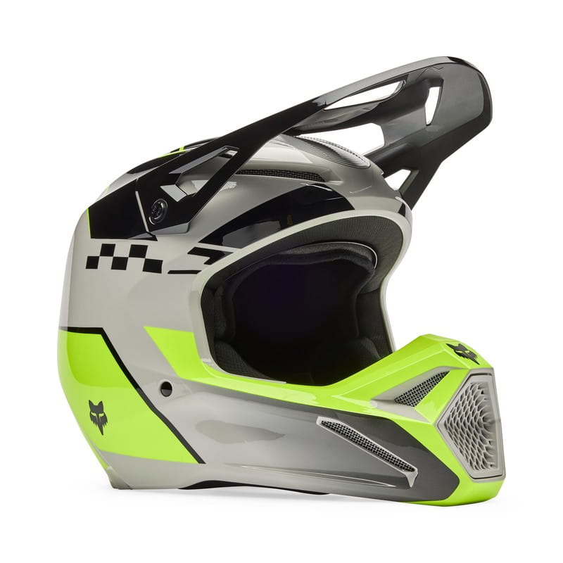 KASK FOX V1 COLLECT GREY/YELLOW
