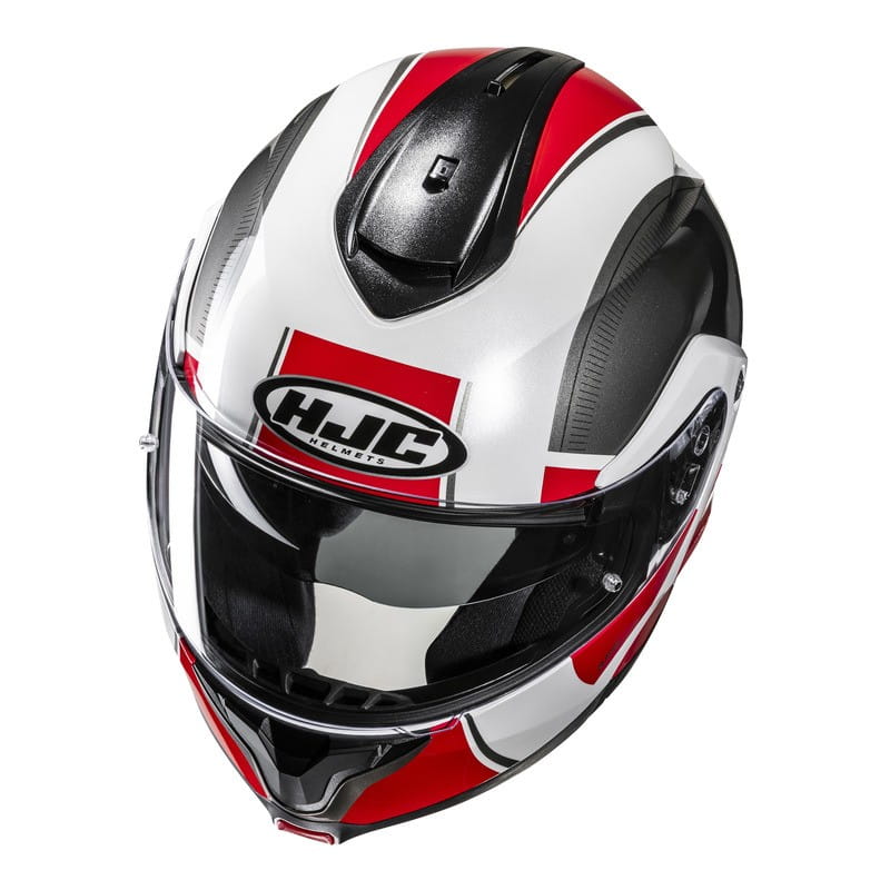 KASK MOTOCYKLOWY HJC C91N JYN WHITE RED