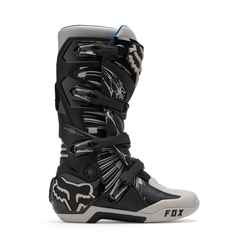 BUTY MOTOCYKLOWE FOX MOTION DIFFUSE SE BLACK GREY